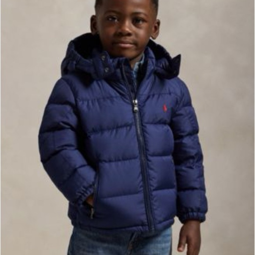 Polo by Ralph Lauren Kids Navy Puffer Jacket